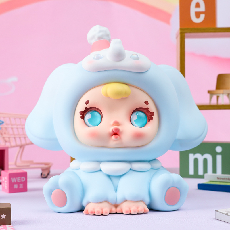 Emocional capabala alcancía vinilo durable alcancía regalo para niños decoración de escritorio entrega de una sola pieza