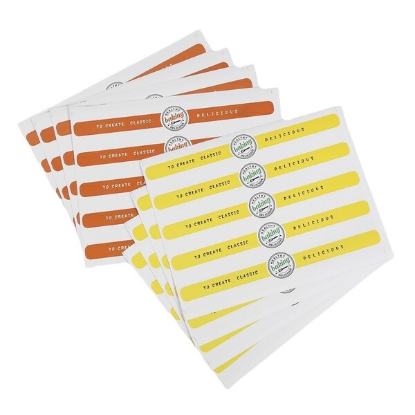Individual copper sticker PVC