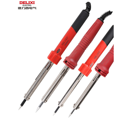 Delixi Electric soldering iron constant temperature household set adjustable temperature welding pen soldering gun high power repair welding