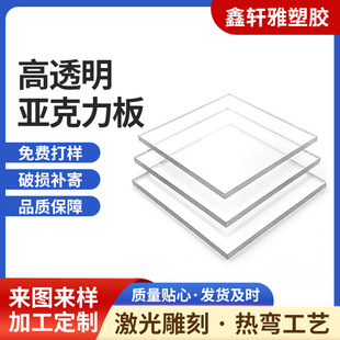 Manufacturer Customized High Transparent Acrylic Plate Colorful Pc Endurance Plate Anti-Static Plexiglass Plate Engraving Hot Bending