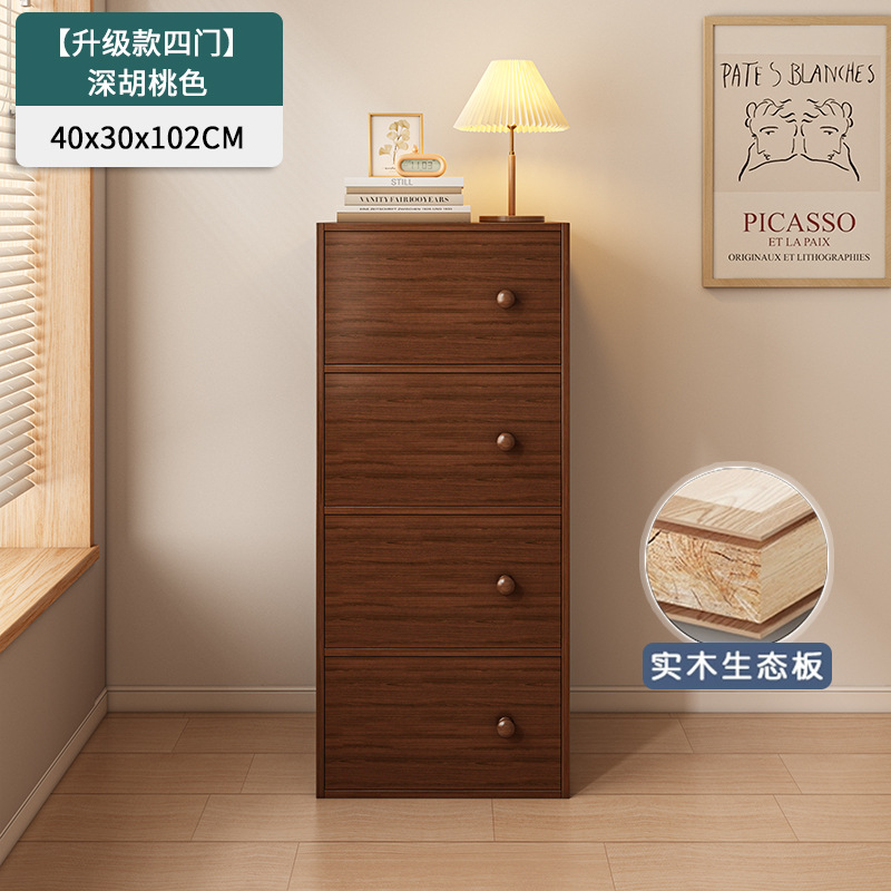 Estante de libros estante de piso sala de estar armario de libros armario de almacenamiento integrado contra la pared almacenamiento doméstico con puerta armario de exhibición a prueba de polvo