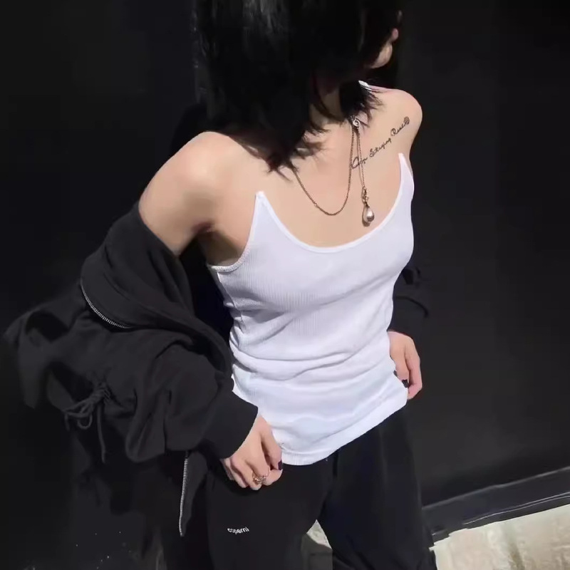 Invisible Fishing Line Camisole for Women, Refreshing Drape, Comfortable Slim Fit, Slimming Tank Top