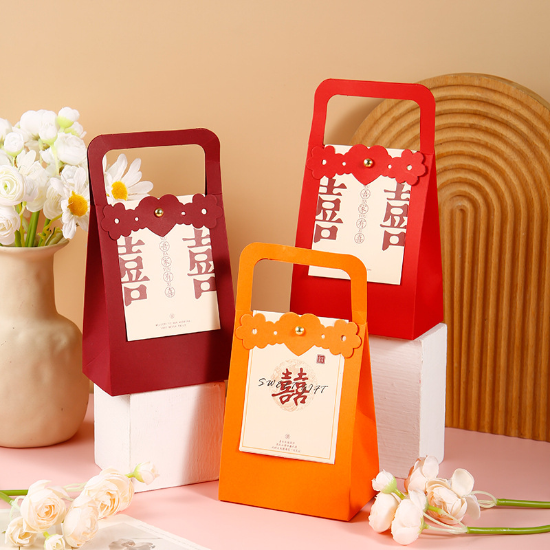 Wedding Celebration Candy Box, Chinese Style, Fresh and Elegant, "Our Family Has Joy" Gift Box, Candy Box, Bridesmaid Gift, Handout Box, Candy Box