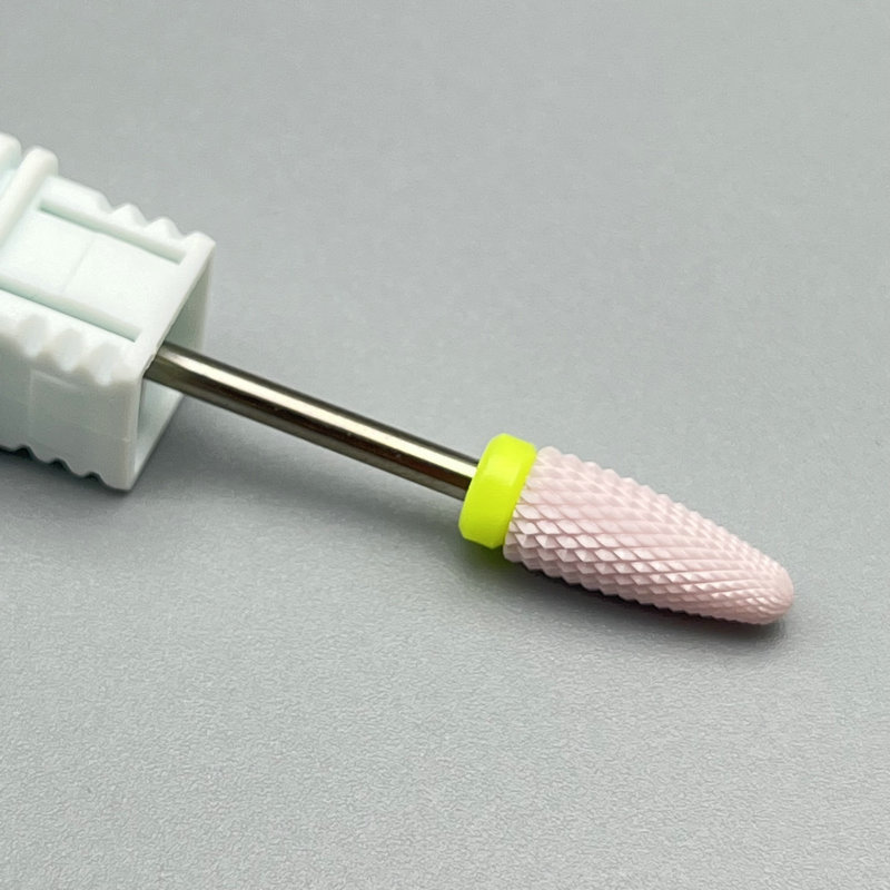 세라믹 옥수수 머리 분말 도자기 옐로우 링 XF