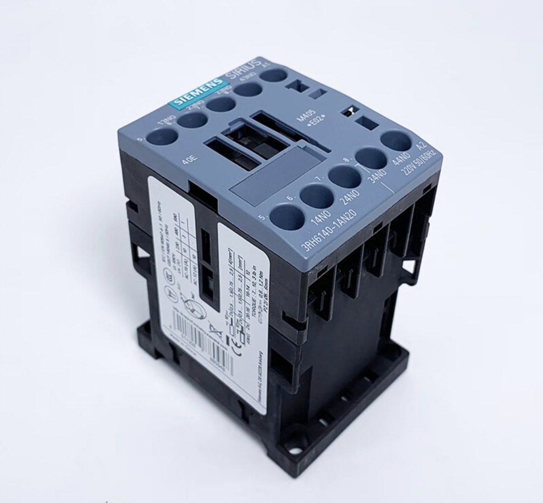 西门子接触器3RH2122-2BB40 额定电流6A线圈电压24VDC