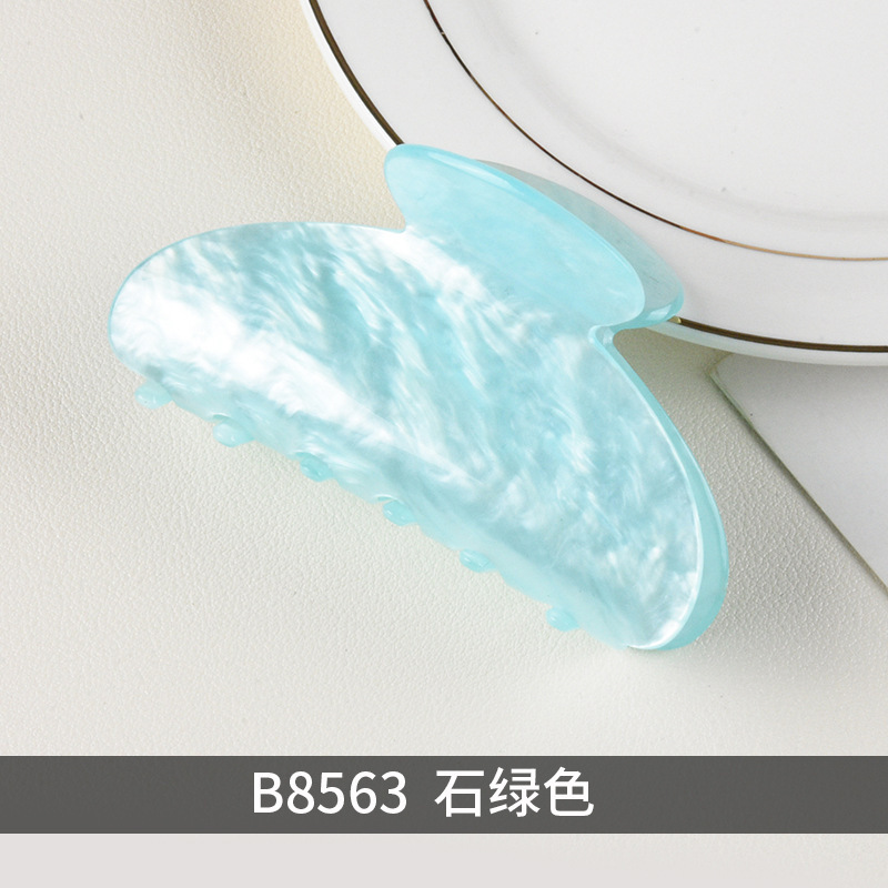 佳蕊发夹精致可爱鲨鱼夹大号发量醋酸抓夹马尾夹女头饰发饰高级感|undefined