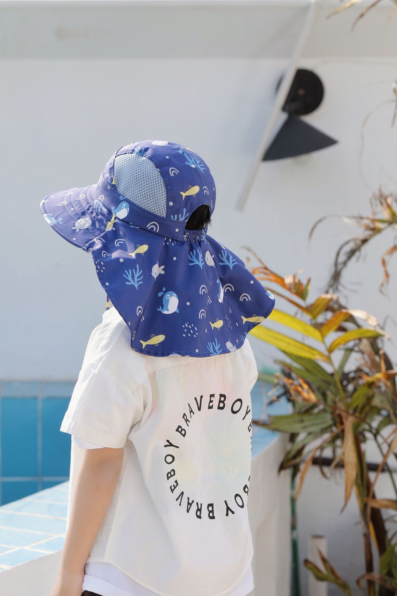 Printing Pattern Children Unisex Cute Sweet Printing Printing Bucket Hat