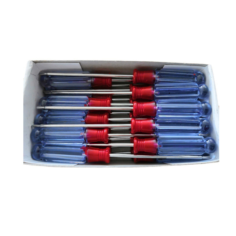 经济款水晶柄小十字2MM螺丝刀起子PH00梅花十字开刀改锥带磁性