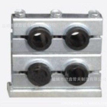 厂家供应双层钢制防震管夹双螺栓管夹重型不锈钢管夹量大从优