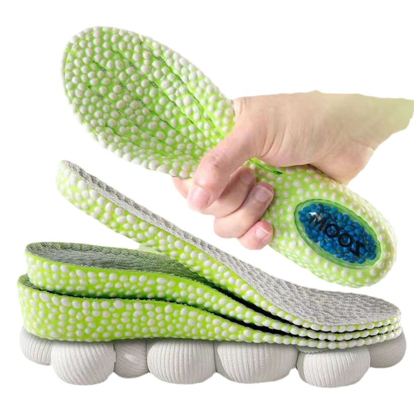 Footprint Youpin BOOST Plantilla de aumento de altura interior para hombres y mujeres deportes absorción de choque almohadilla de aumento de altura invisible pies no cansados