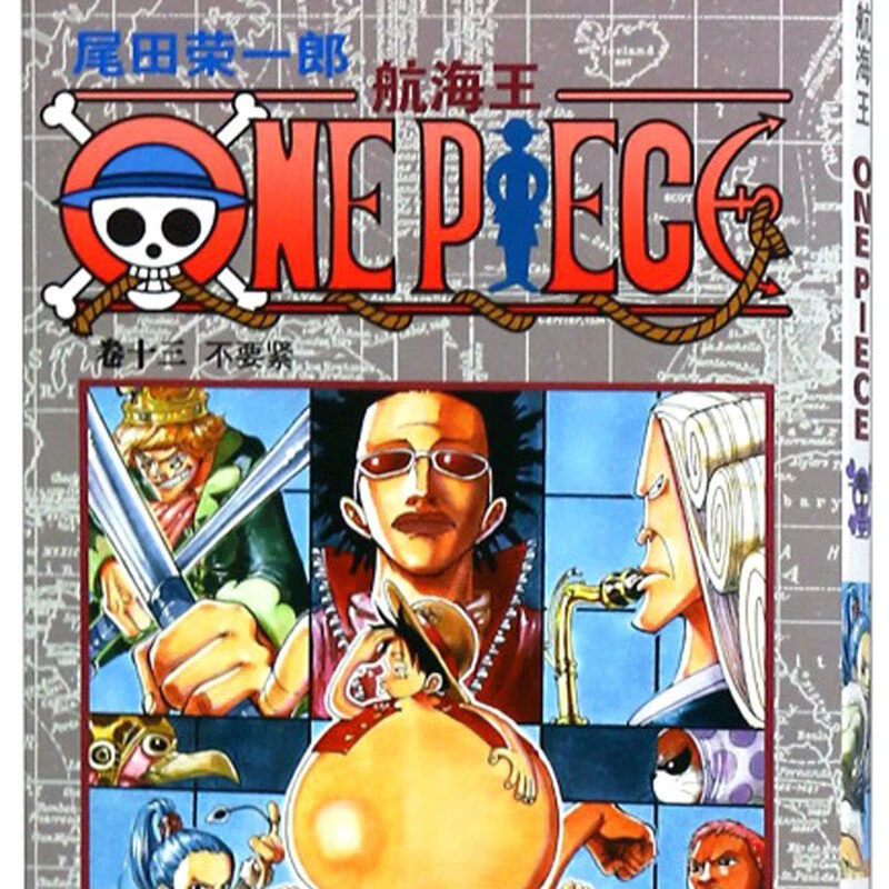 Подлинная манга-серия One Piece 1-108, аниме с горячей кровью, японский комикс, двумерная японская анимация