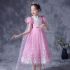 Summer long small princess costume, evening dress, skirt, “Frozen”