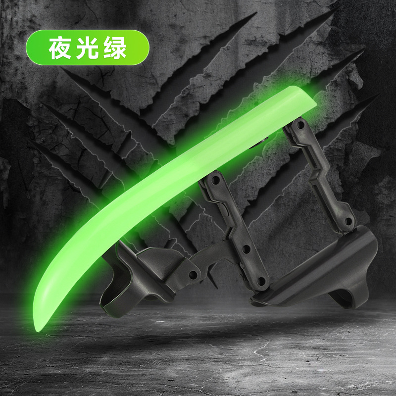 La explosión de sonido de la garra de lobo se puede plegar enlaces de eyección dedos retráctiles garra de lobo creativa novedad juguete de punta de dedo