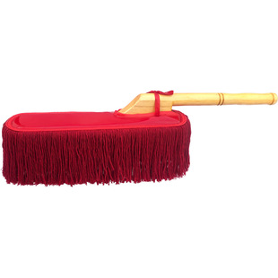 Factory Direct Supply Wooden Handle Wax Brush Dust Removal Car Wax Brush with Good Quality and Cheap