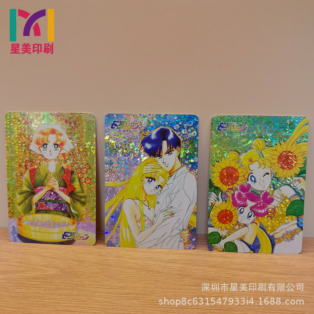 Source manufacturer of game flashcards and anime flashcards, one-stop custom processing