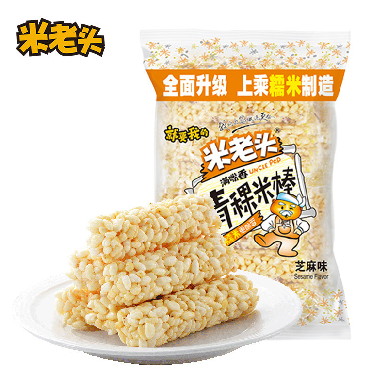 Mi Laotou 150g Sesame Flavored Barley Rice Sticks
