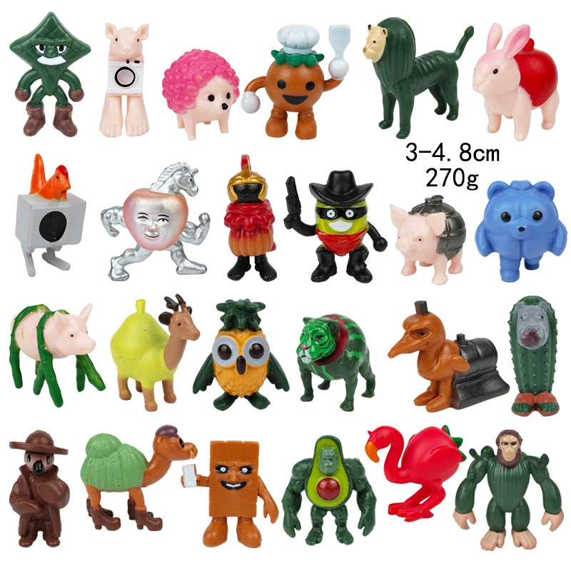 Фигура Шанхай Jing Tralala деревянная палочка-человек, assorted characters, пакет OPP, 0,4 кг