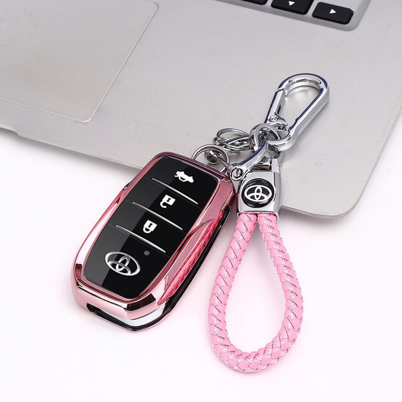 适用丰田钥匙套改装折叠钥匙包后配遥控威驰花冠致享卡罗拉凯美瑞