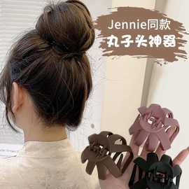 高马尾抓夹丸子头盘发神器大号鲨鱼夹发饰后脑勺夹子发夹女南瓜夹