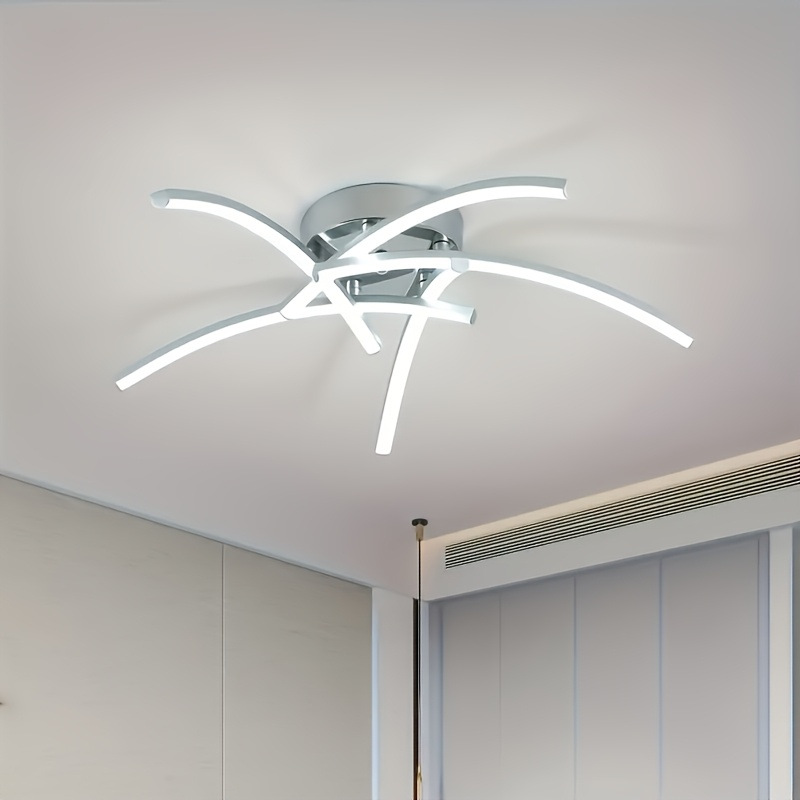 Transfronterizos dedicados LED lámpara de techo lámpara de sala de estar iluminación nórdica moderna minimalista dormitorio comedor pasillo lámpara de techo