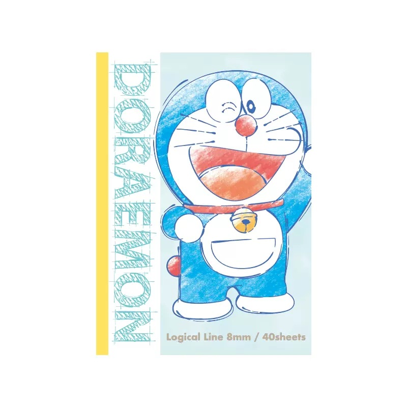 Nakabayashi Zhonglin Japón importó Doraemon limitado B5 cuaderno Escuela Primaria estudiante cuaderno libro de lógica