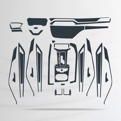display LCD screen, central control | Car interior film