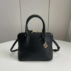 TortyBurch新款时尚经典手提贝壳包百搭复古老花单肩斜挎通勤女包