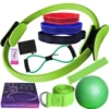 Pilates butt abuse circle eleven piece set green