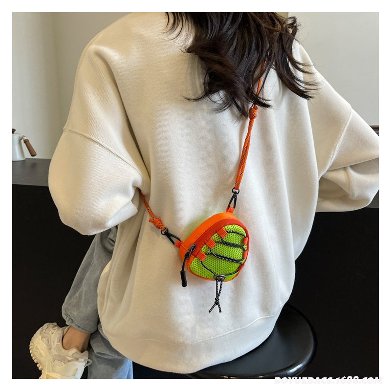 2025년 신형 미니 지갑 휴대용 열쇠 보관 동전 지갑 여성용 나일론 천 작은 가방 미니 백팩