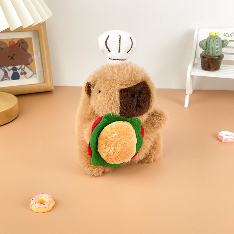 かわいい漫画カピバラシリーズぬいぐるみペンダントモルモット人形カピバラ子供のホリデーギフト卸売|undefined