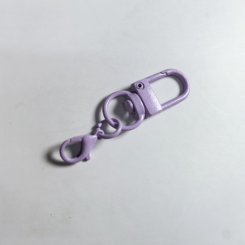 カラフルなペイント U 字型ドアバックル + ロブスタークラスプ diy 人形ぶら下げバックルバッグぶら下げチェーンバックルキーホルダージュエリーアクセサリー|undefined