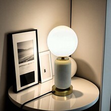 现代简约台灯陶瓷装饰床头灯饰卧室家居照明夜灯