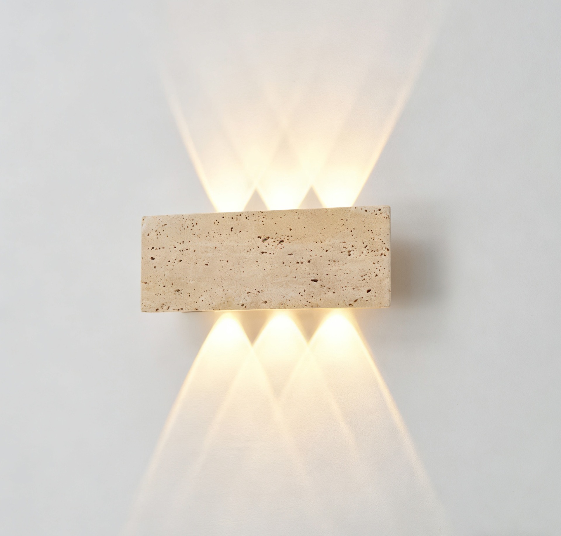 Lámpara de pared de piedra de la cueva de Huangxi, dormitorio, cabecera de la cama, hotel residencial, atmósfera interior, pasillo, control de iluminación avanzado