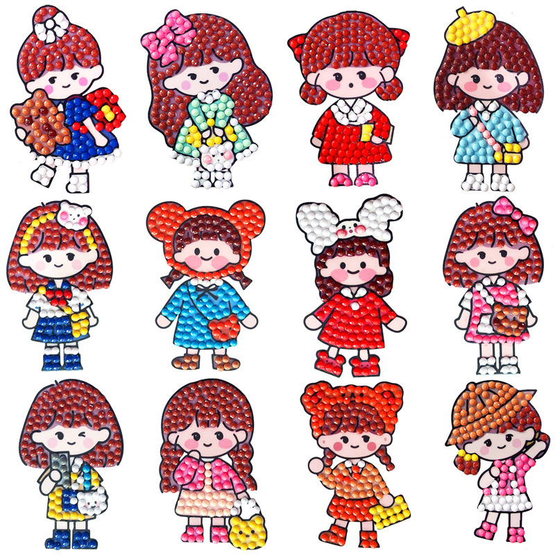 SS111 조용한 소녀 12 포스트 세트