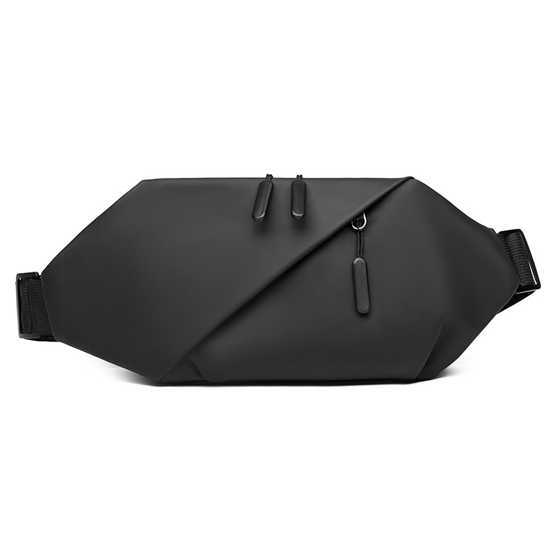 Men's Single Shoulder Crossbody Bag, Chest Bag, Functional Crossbody Bag, Versatile Fashion Waist Bag, Casual Commuting Small Shoulder Bag