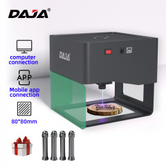 DAJA Bluetooth彫刻機 デスクトップレーザーマーキング 自動小型レーザー彫刻機 レーザーカッティング