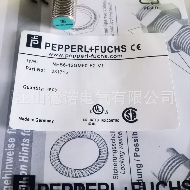 全新销售P+F接近开关NEB6-12GM50-E2-V1实物拍摄质保2年