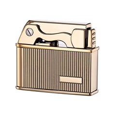 《讓子彈飛》同款煤油打火機 防風個性創意一鍵彈射點火復古老式