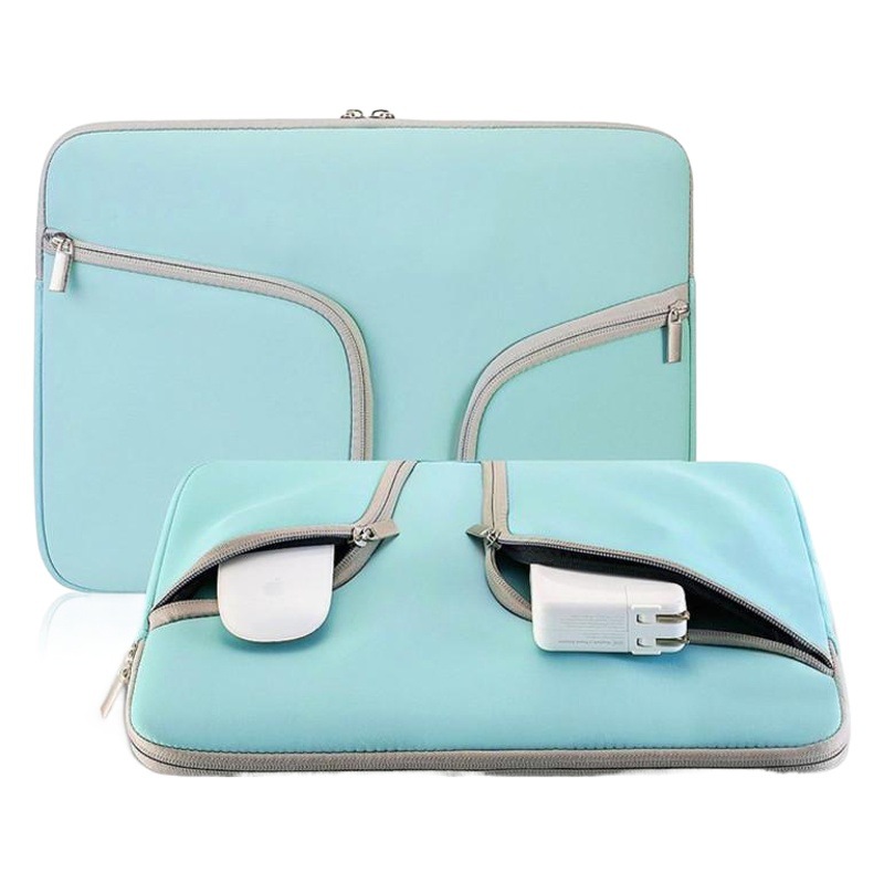 Cross-Border Google Laptop Bag Chromebookbag Notebook Double Outer Pocket Protection Cross-Border Hot-Selling Waterproof