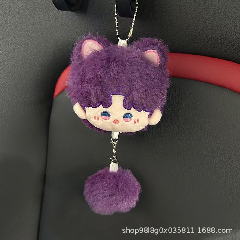クロスボーダー二次元シリーズペンダントぬいぐるみ人形漫画スクールバッグバッグペンダントキーホルダー人形小銭入れ|undefined