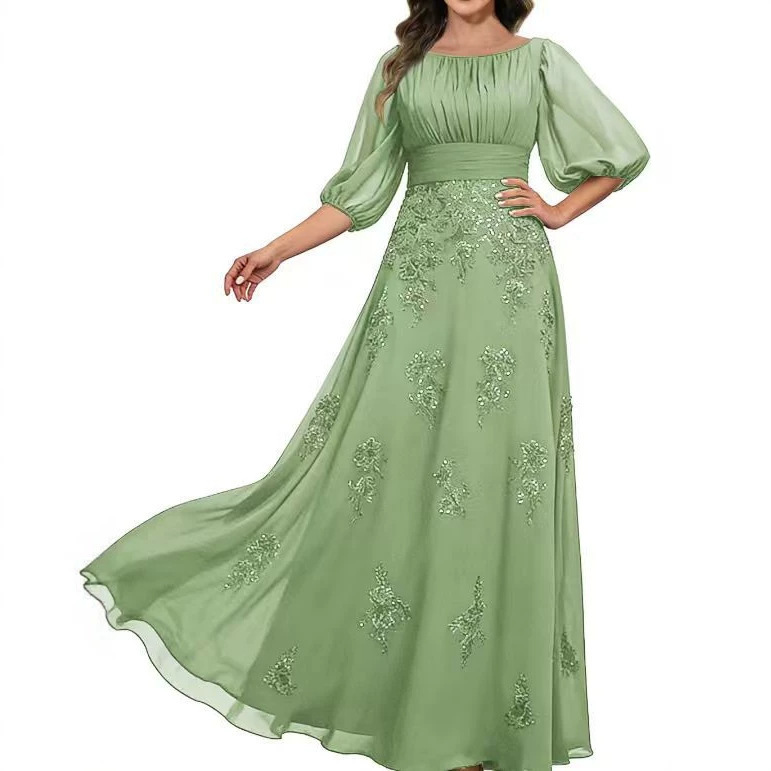 2026 New Fashionable Prom Dress for Amazon Europe, Cross-Border Banquet Long Dress, Evening Gown for Foreign Trade