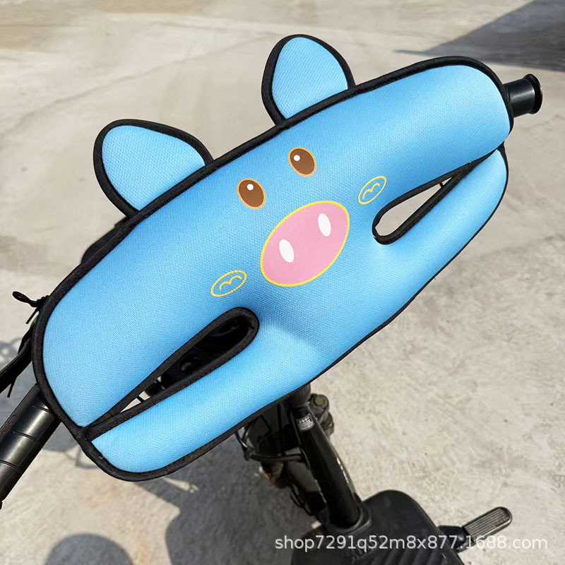 Electric Scooter Motorcycle Child Seat Anti-Collision Headrest Anti-Collision Cushion for Electric Bikes and Strollers