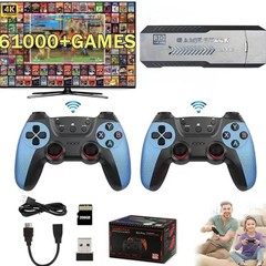 跨境游戏机X2blue家庭3D游戏2.4G无线复古HDMI电视PSP家用游戏机