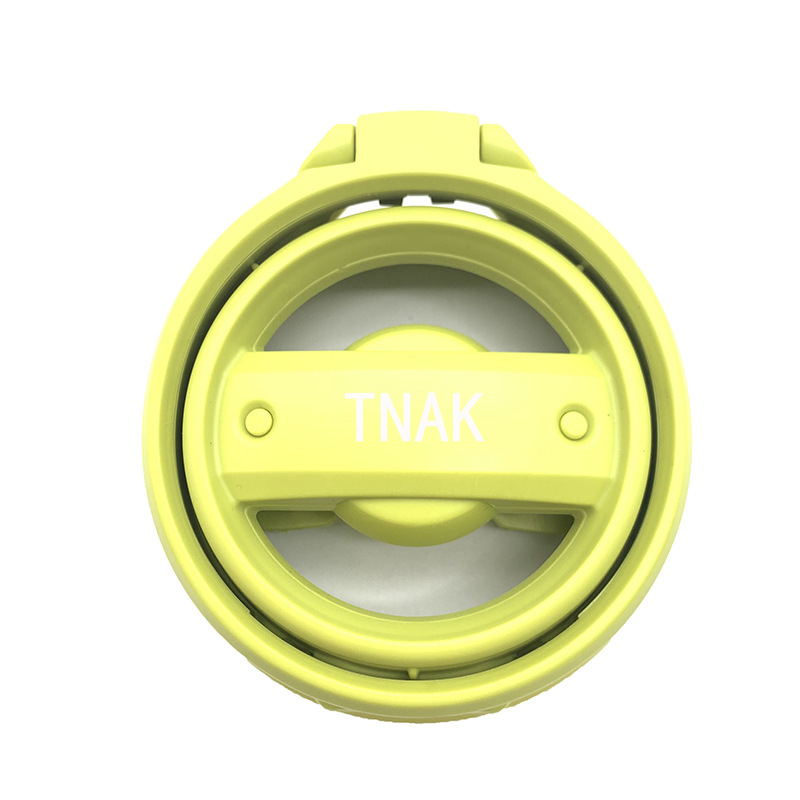 Car cup holder/beverage holder – Tank For Tank 300 Cup - lime-yellow-print-tank