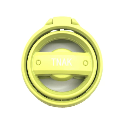 Car cup holder/beverage holder – Holder - lime-yellow-style-printed-tank