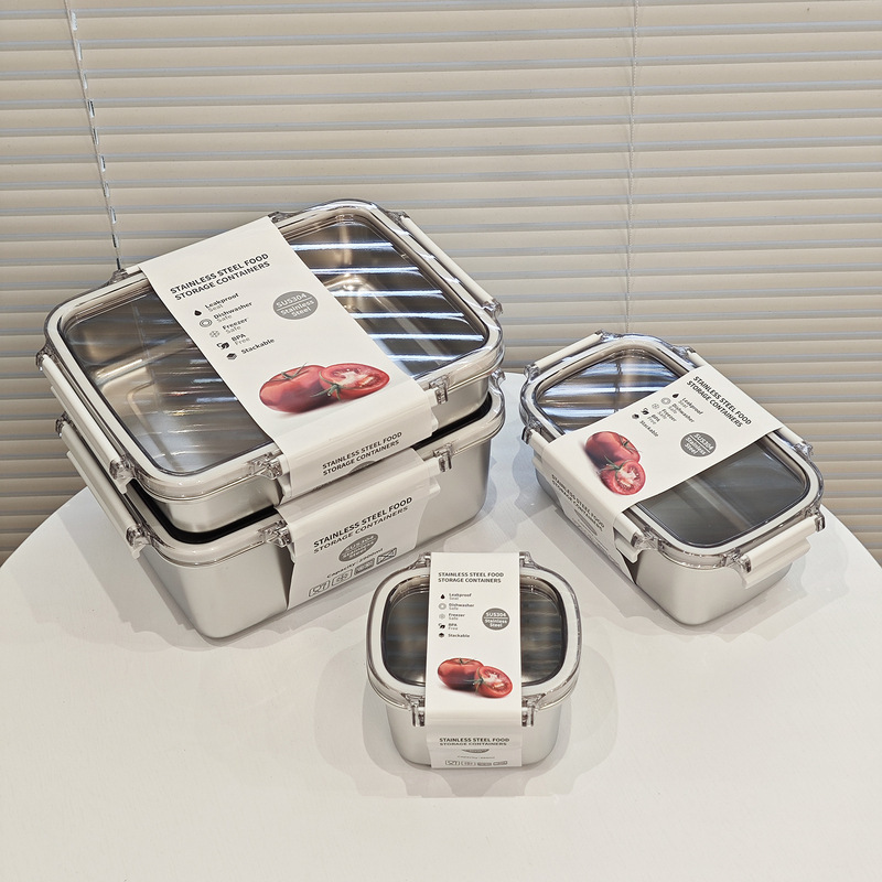 IH加熱弁当箱 304ステンレス製弁当箱 冷蔵庫冷蔵密閉保存箱|undefined