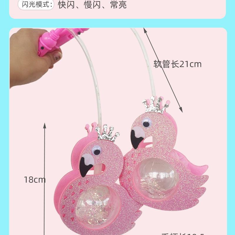 2022虎年新款卡通闪光手提星空球灯笼 led发光玩具夜市地