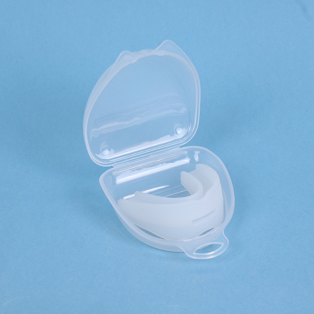 Soporte de dientes de doble cara silicona soporte de dientes de doble capa multifuncional anti-ronquido anti-abrasión de noche protección de dientes de boxeo soporte de dientes al por mayor