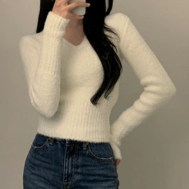 半身裙;女式针织衫;毛衣