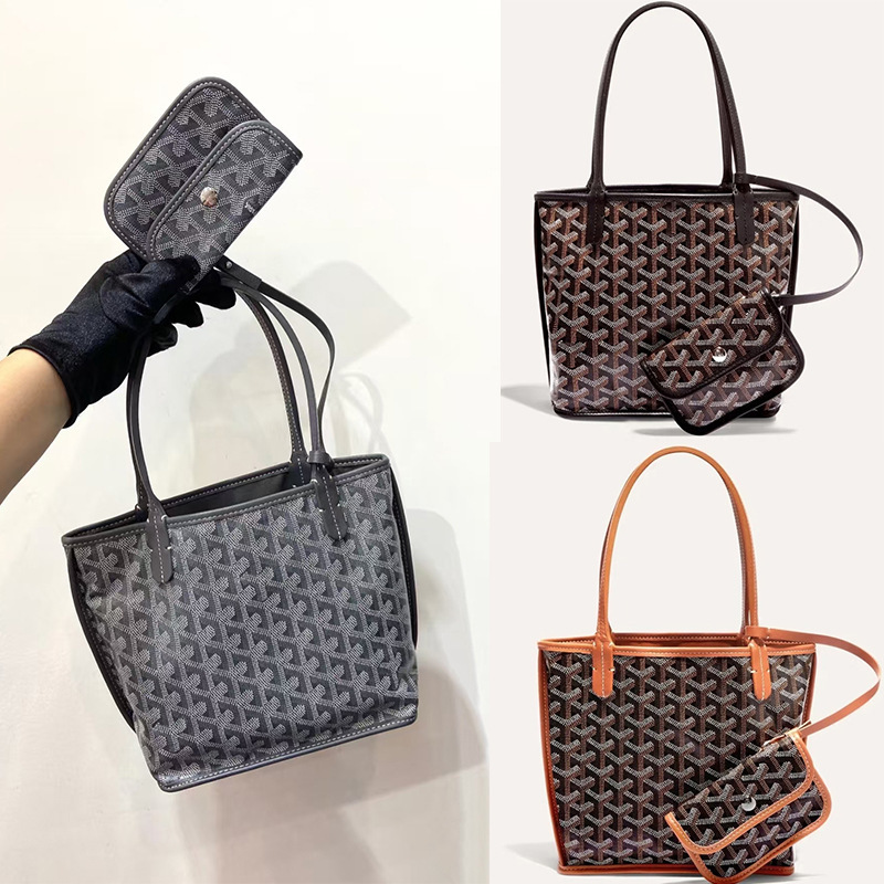 High Version Dog Tooth Mini Vegetable Basket Bag Letter Printed Handbag Cowhide Large Capacity Single Shoulder Armpit Tote Bag